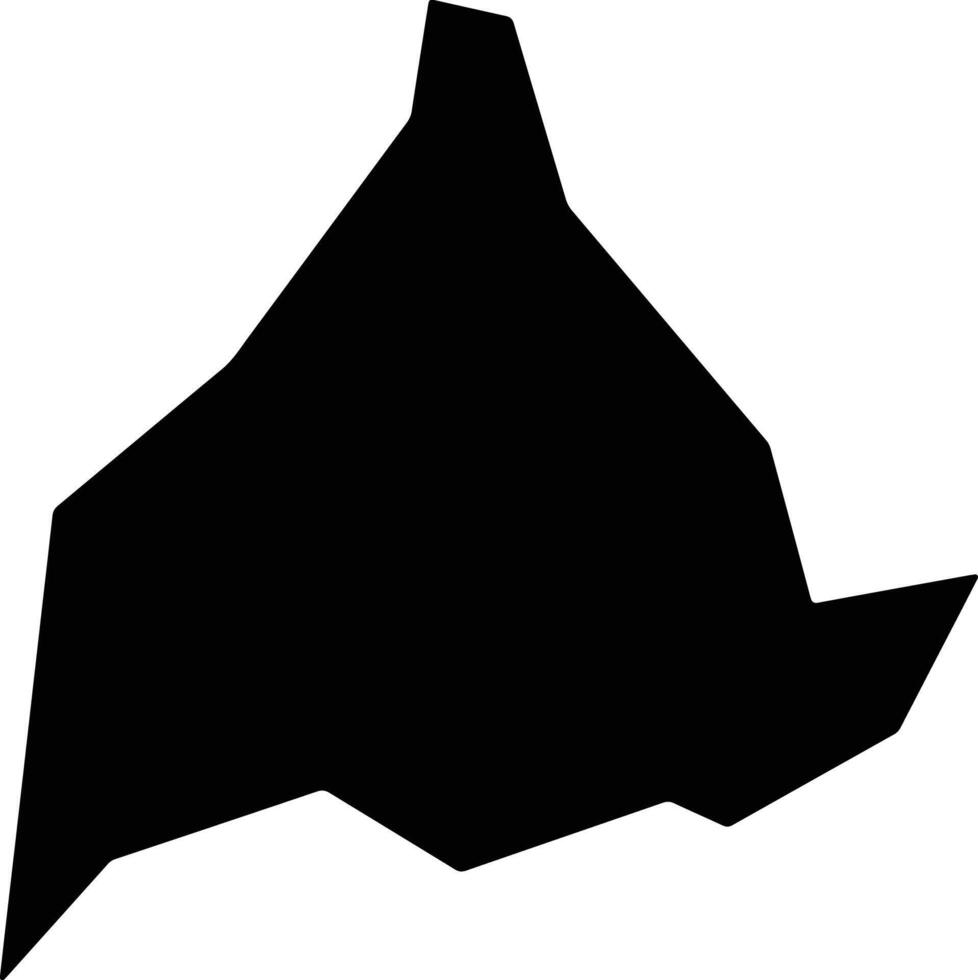 Florestal Brazil silhouette map vector