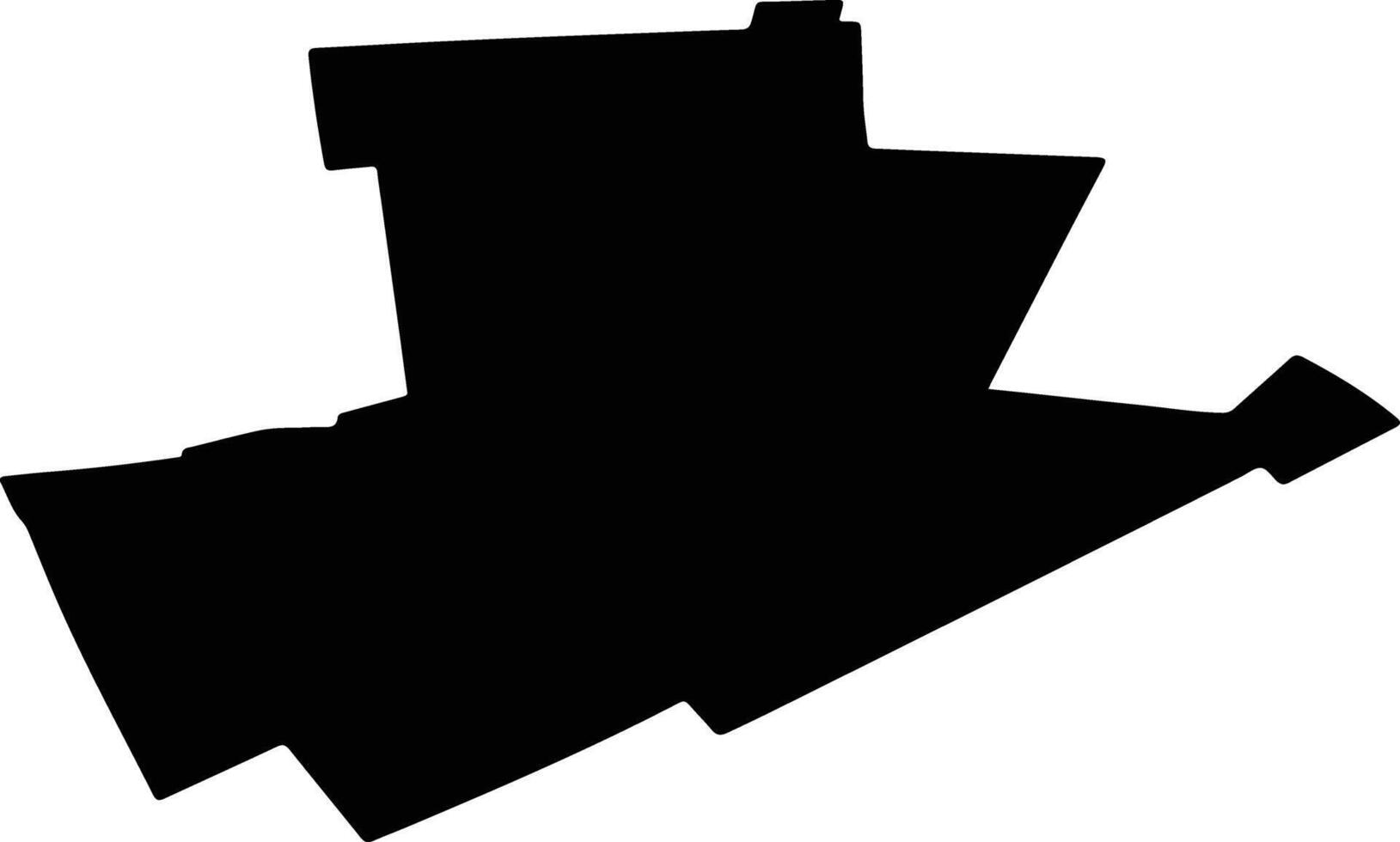 FLORICA Romania silhouette map vector