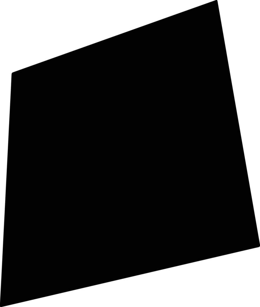 Florida United States silhouette map vector