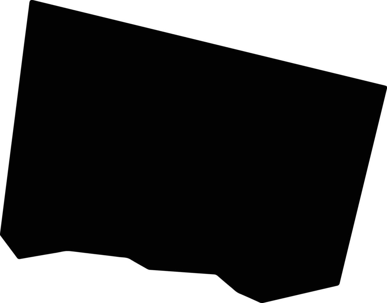 Fond Capeche Saint Lucia silhouette map vector