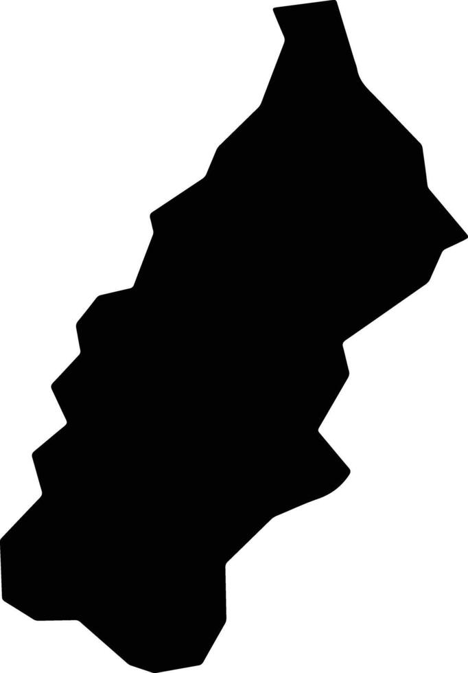 Formoso Brazil silhouette map vector