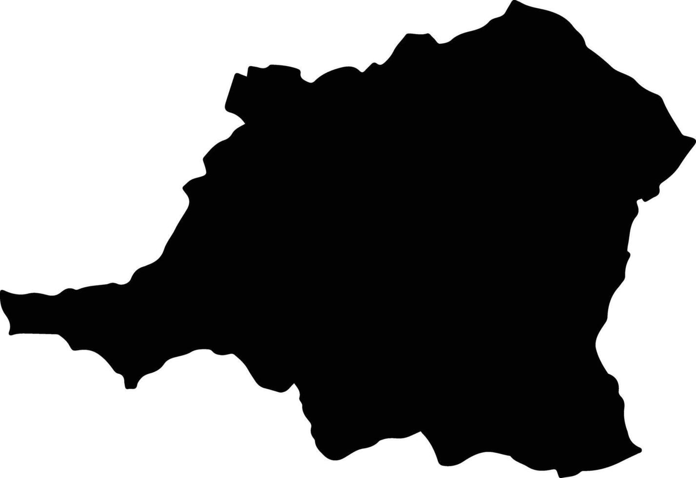 Fosca Colombia silhouette map vector