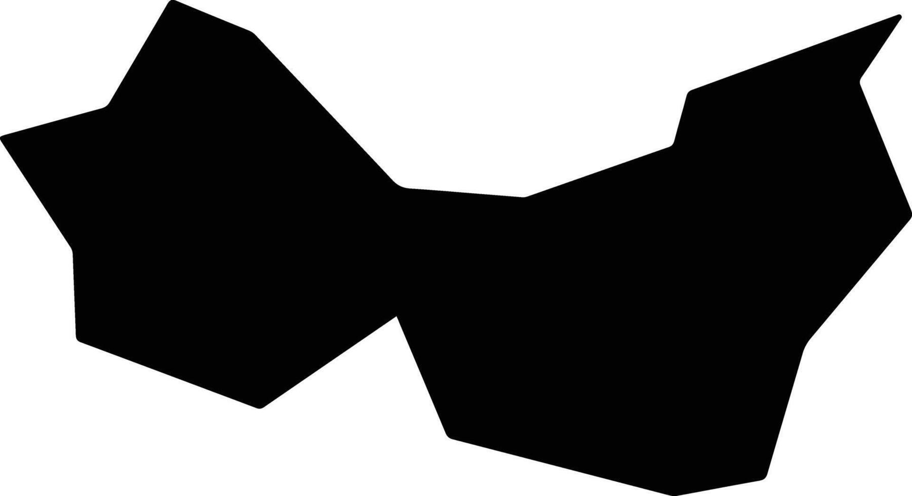 Franco da Rocha Brazil silhouette map vector