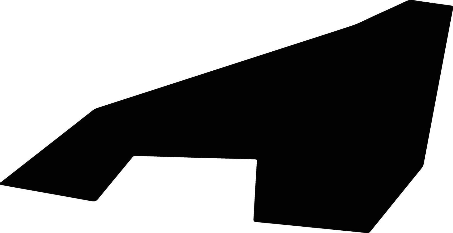 Fundao Portugal silhouette map vector