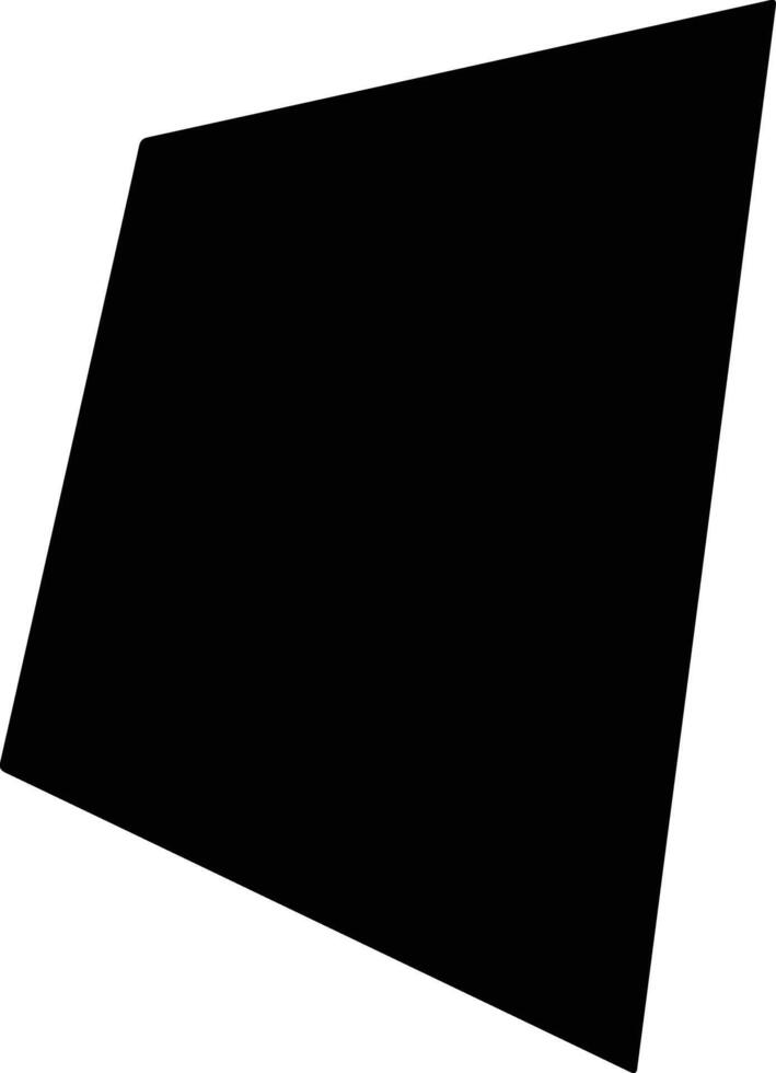 Fushunshi China silhouette map vector