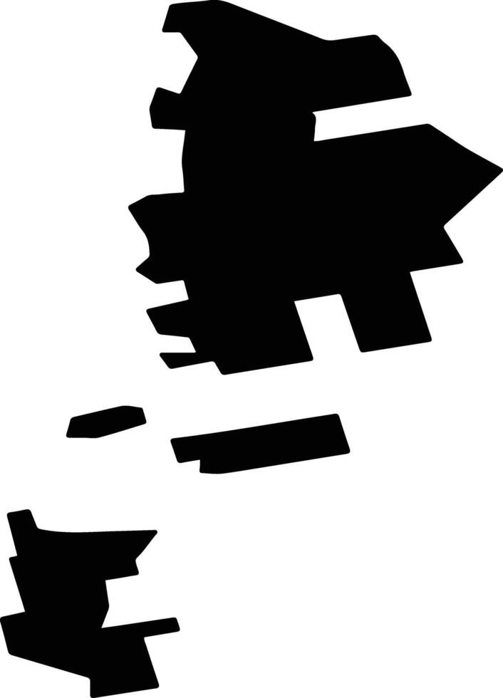 Gagauzia Moldova silhouette map vector