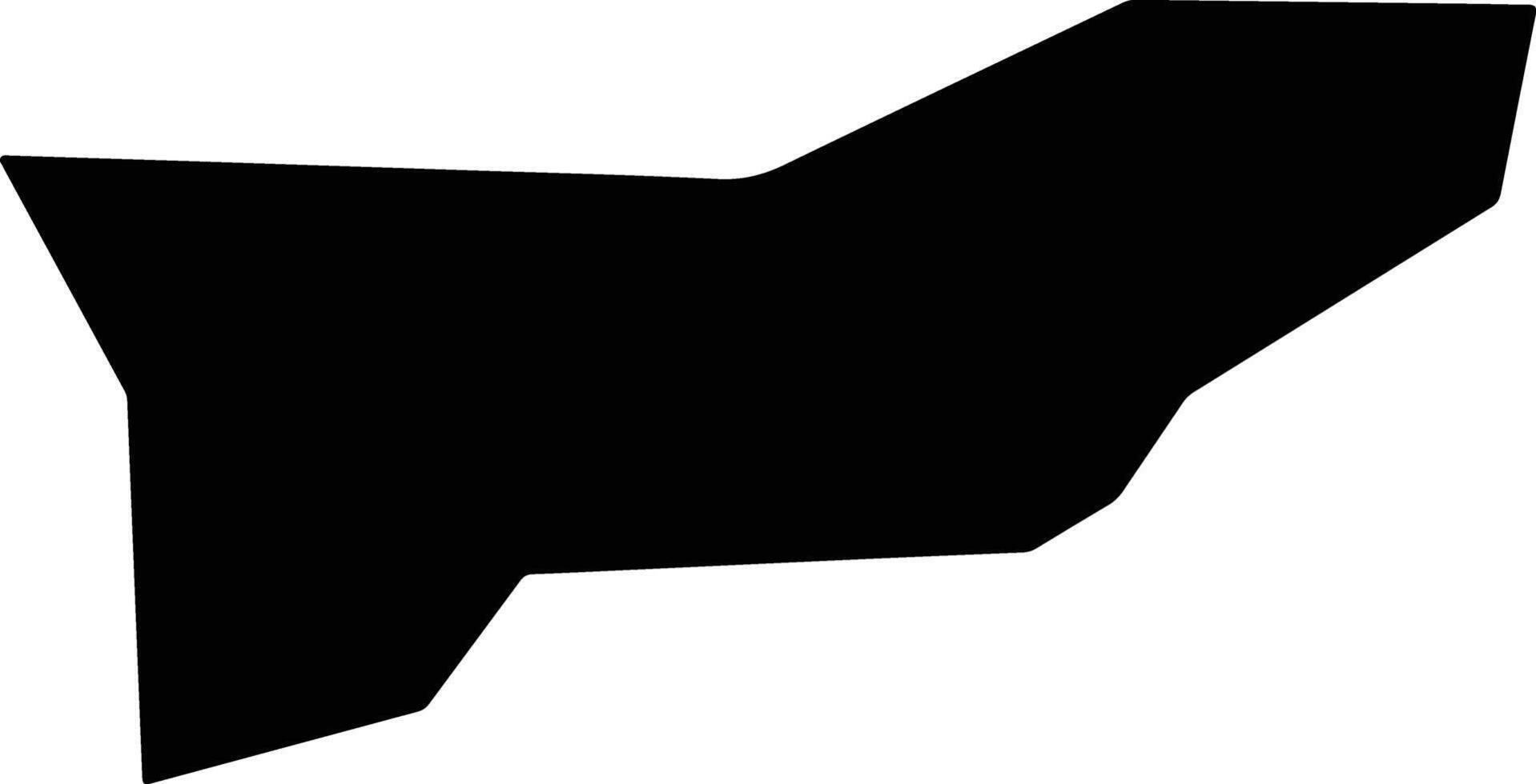 Gagnef Sweden silhouette map vector