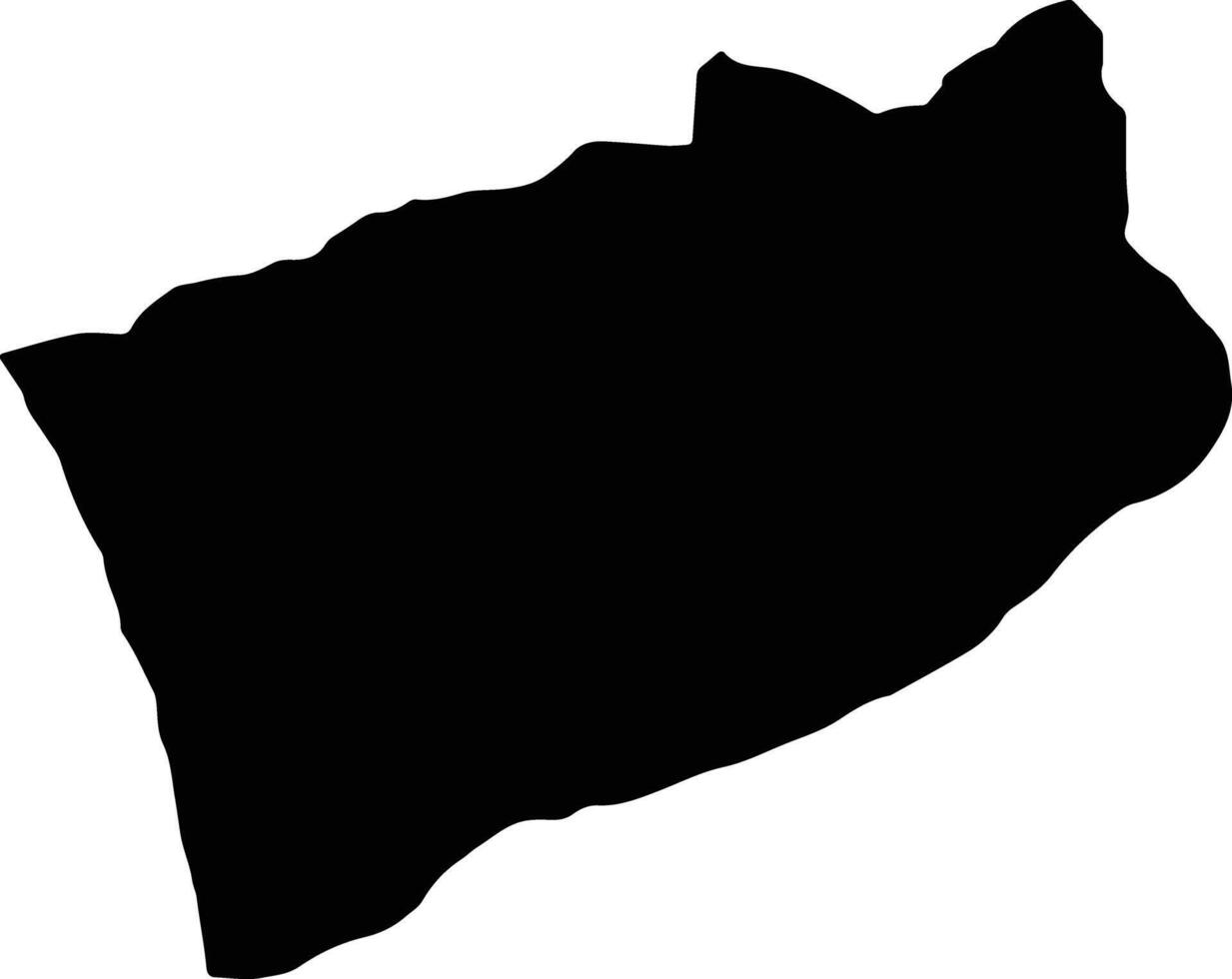 Gali Georgia silhouette map vector