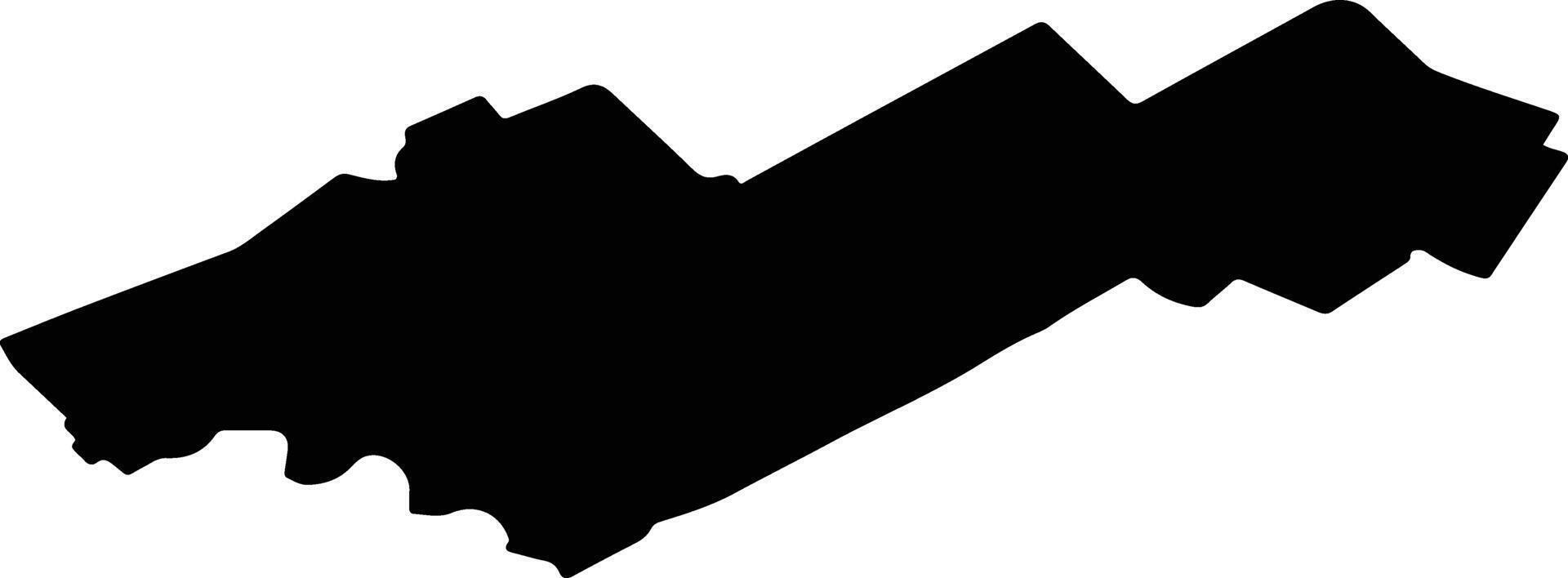 GANEASA Romania silhouette map vector