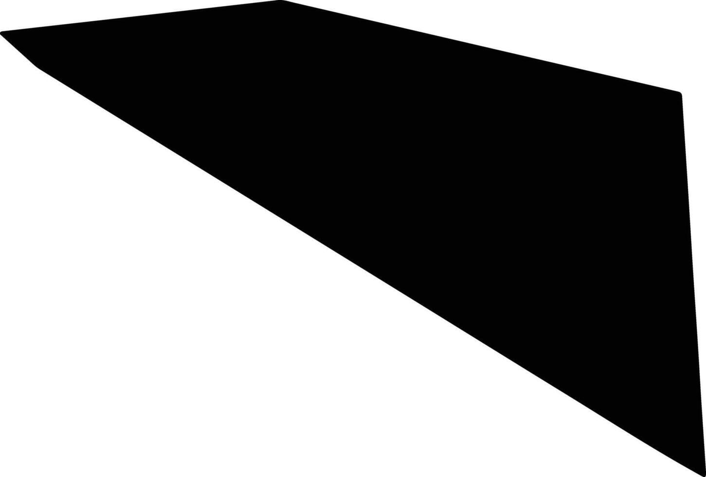 Garagum Turkmenistan silhouette map vector