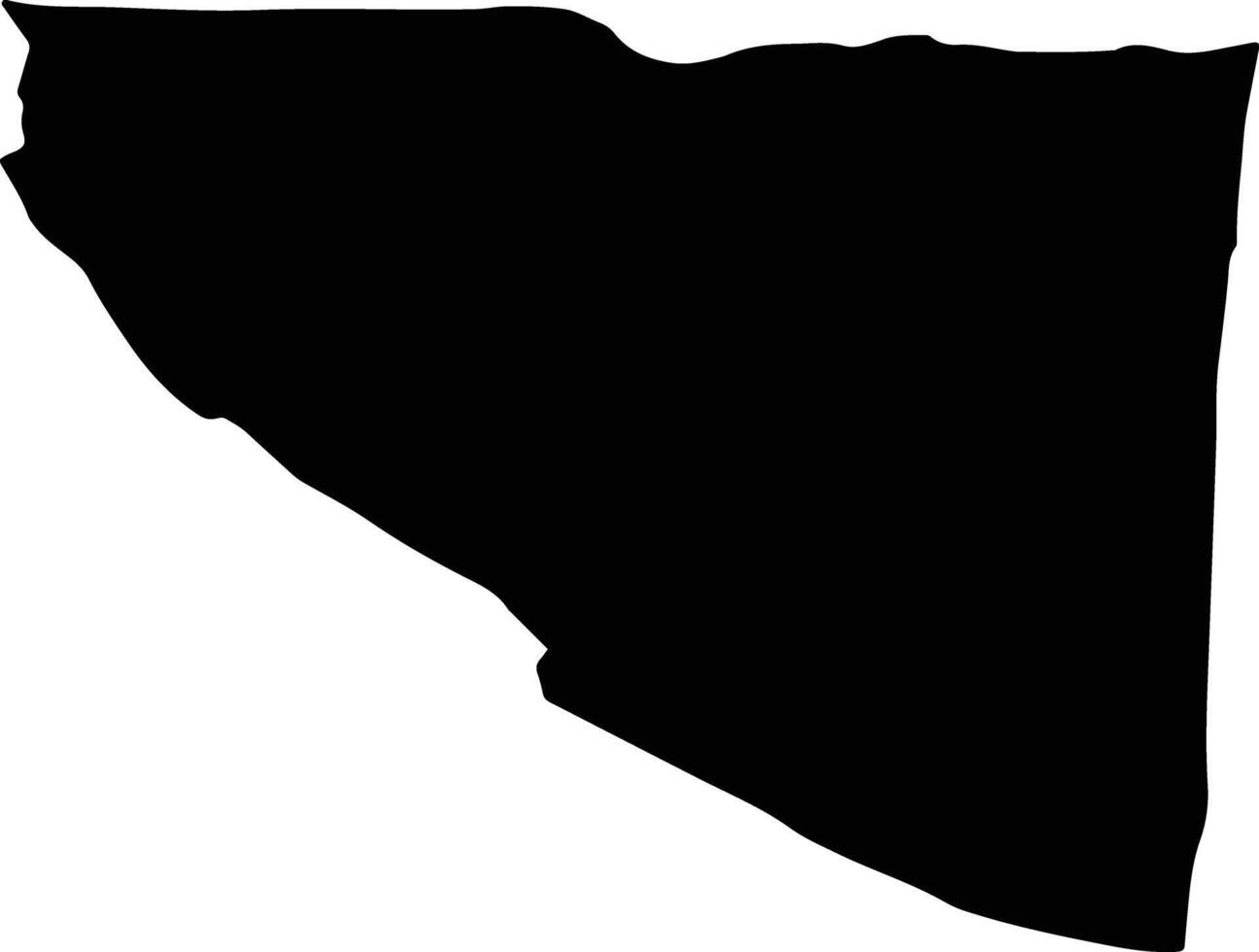 Garmser Afghanistan silhouette map vector