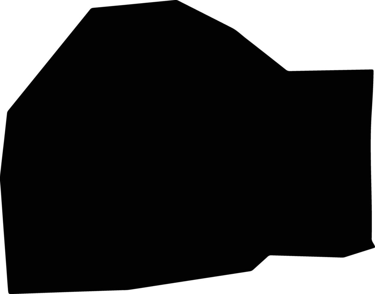 Gayan Afghanistan silhouette map vector