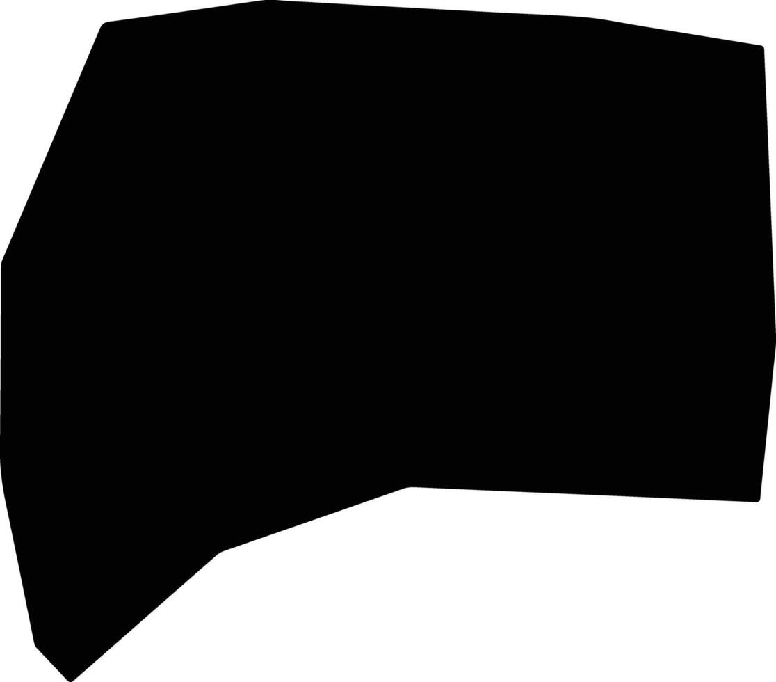Gbeapo Liberia silhouette map vector
