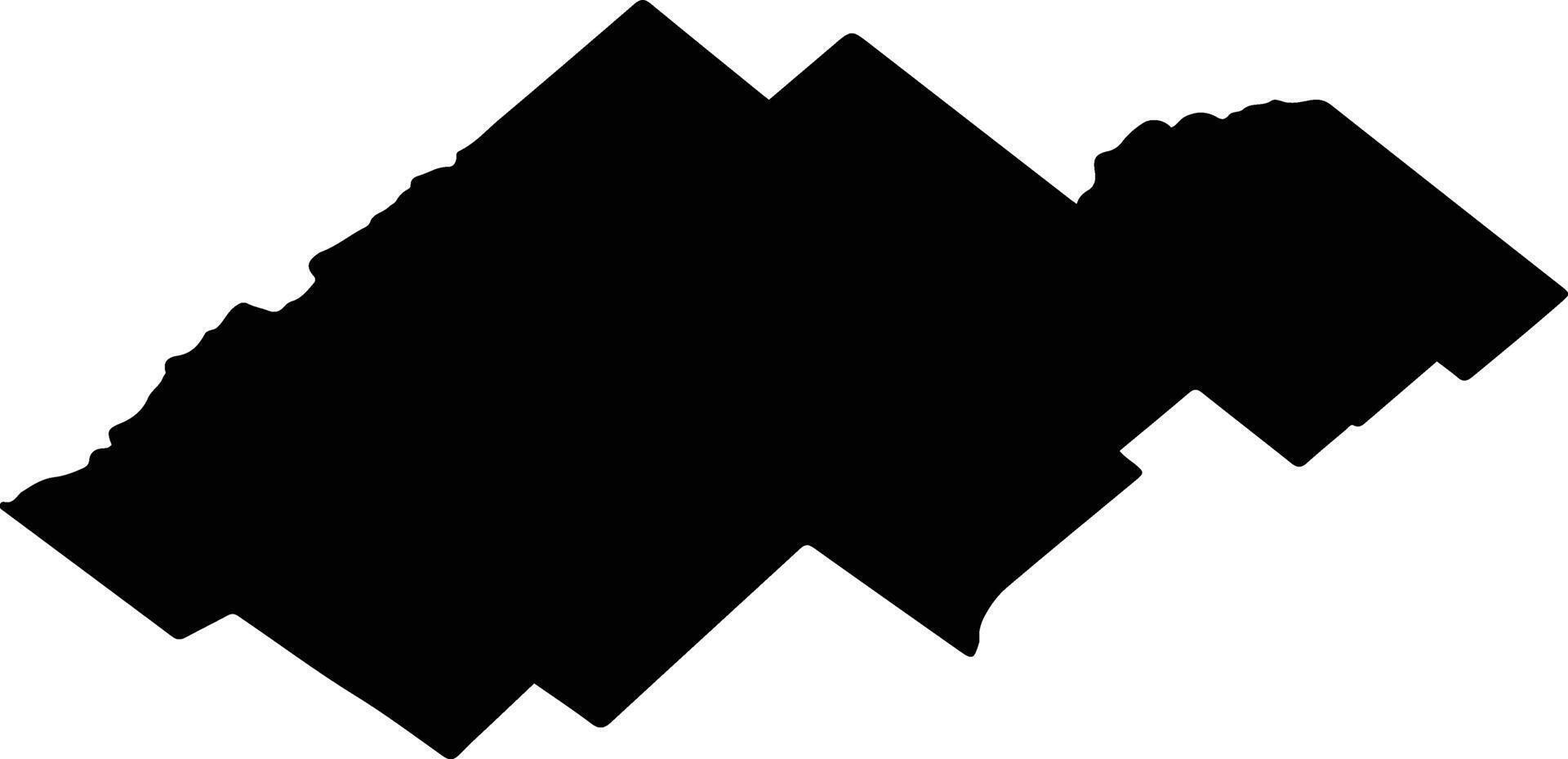 General Alvear Argentina silhouette map vector