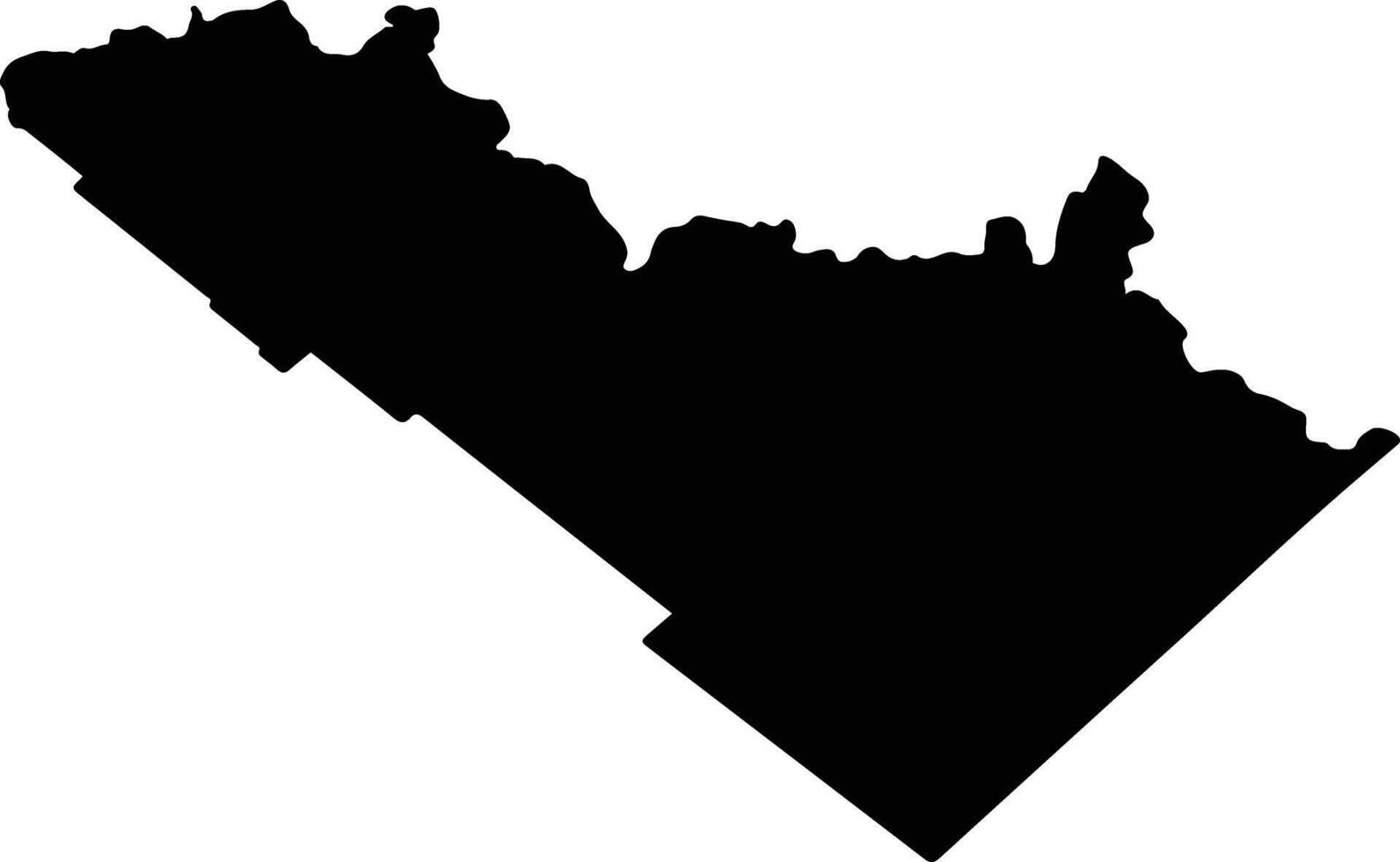 General Belgrano Argentina silhouette map vector