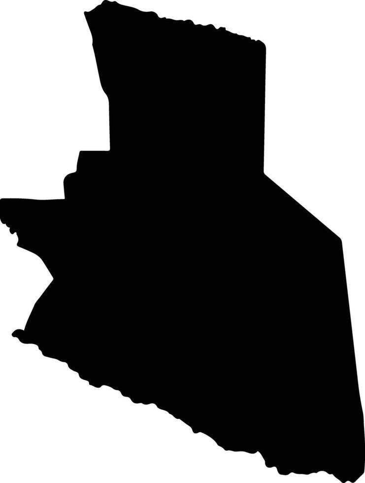 General Jose Maria Bruguez Paraguay silhouette map vector