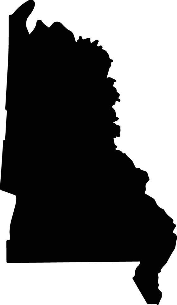 General Manuel Belgrano Argentina silhouette map vector