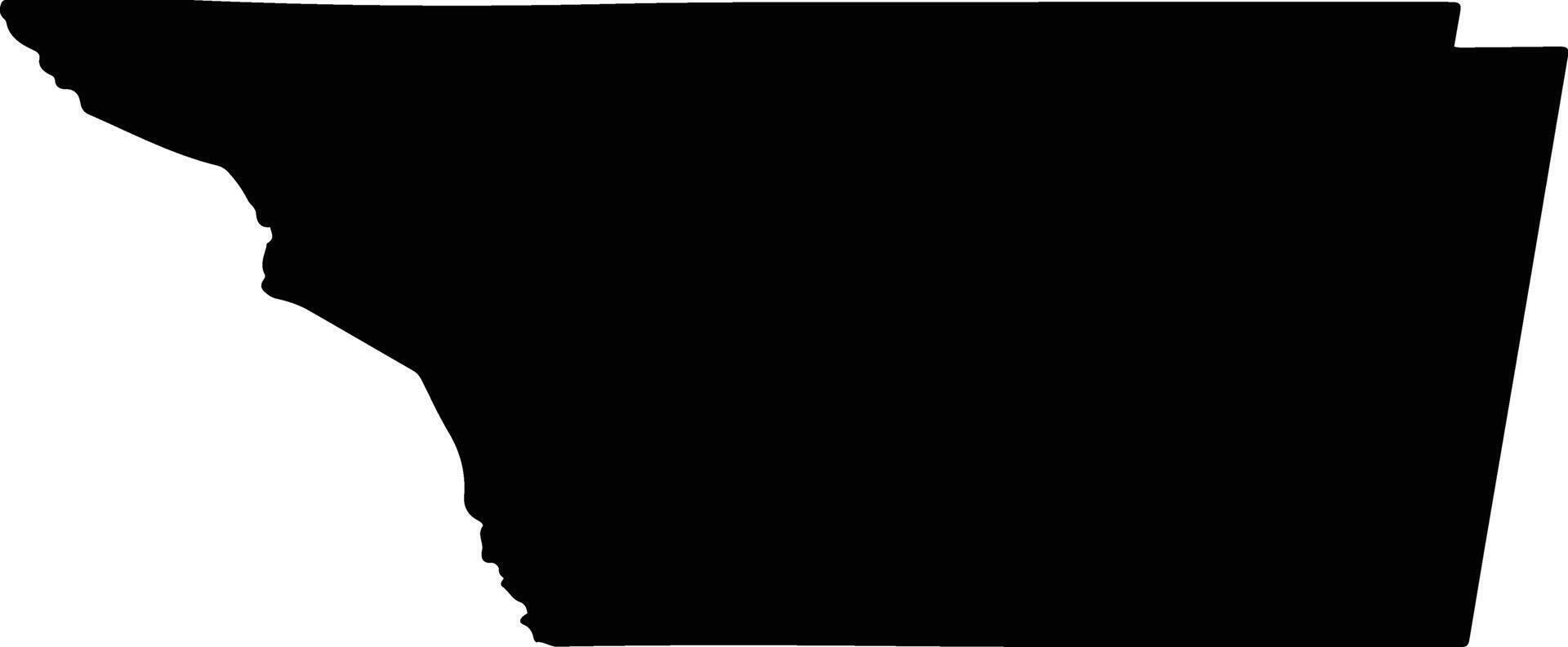 General Taboada Argentina silhouette map vector