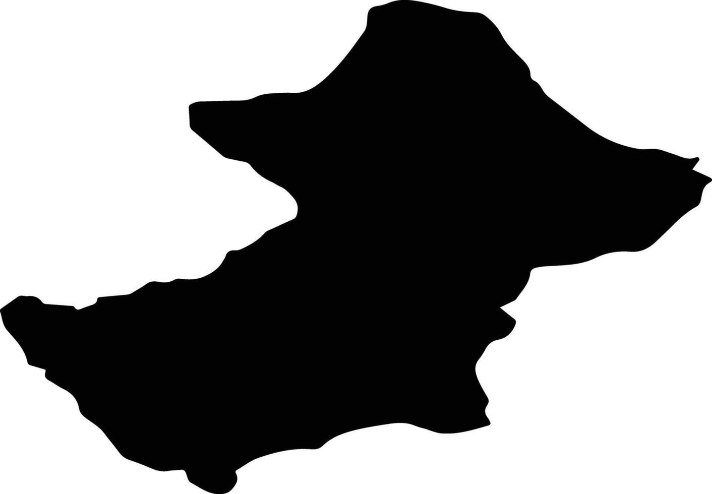 Geyve Turkey silhouette map vector