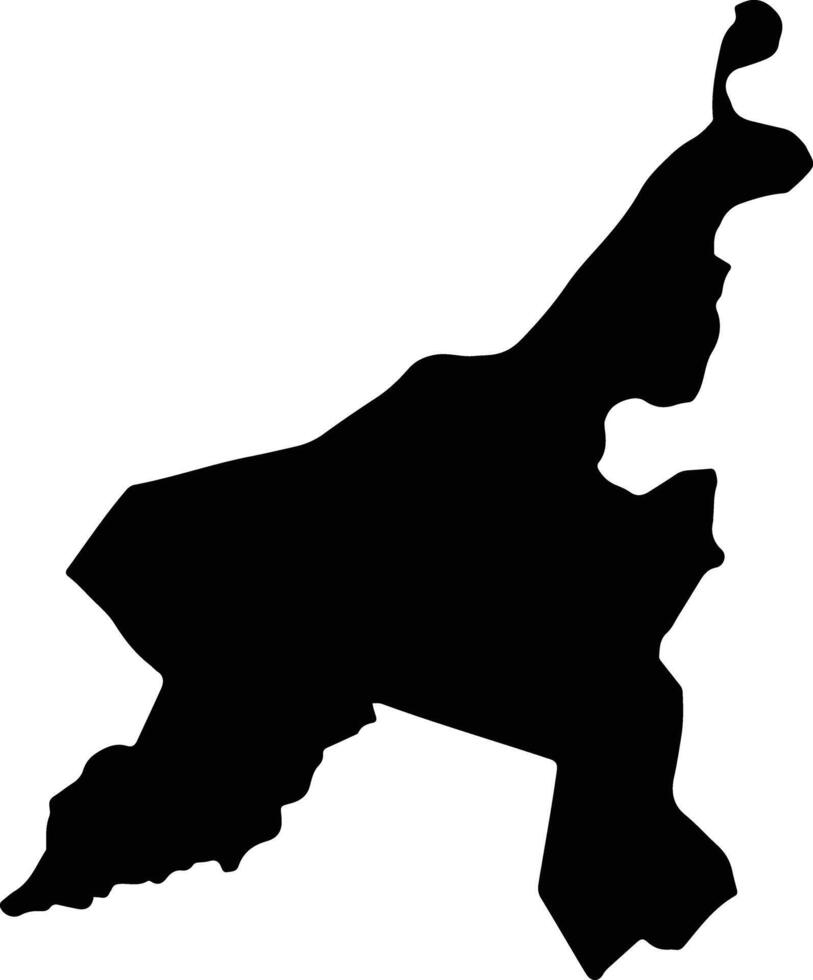 Gimme me bit Jamaica silhouette map vector