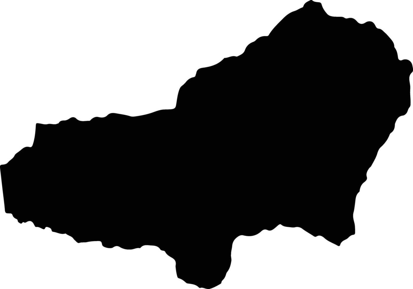 Ginebra Colombia silhouette map vector