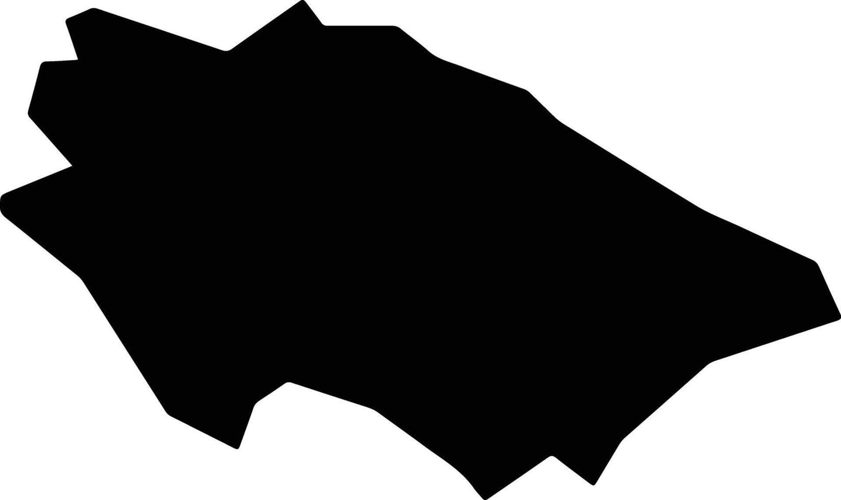 Giza Egypt silhouette map vector