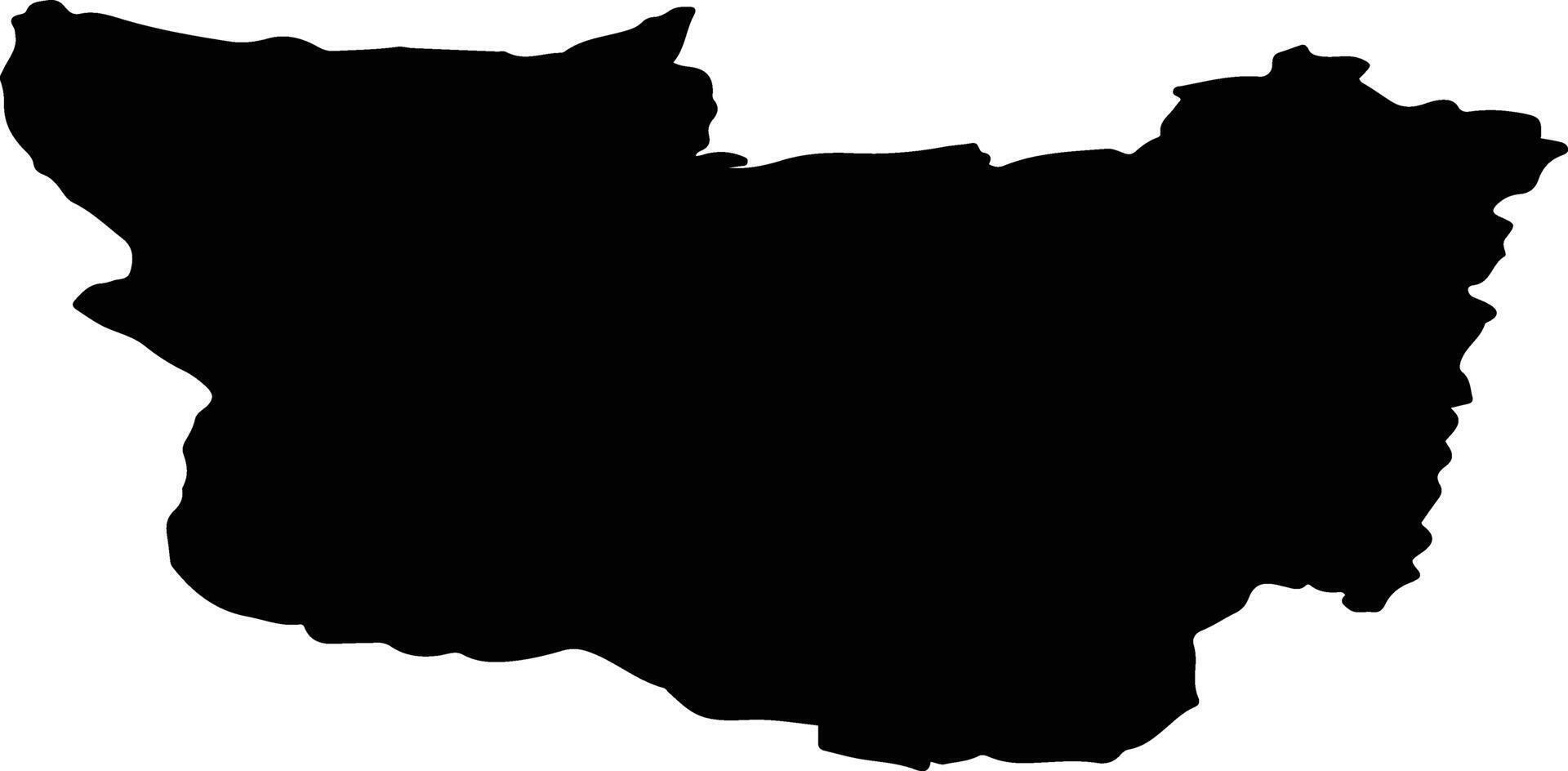 Gjerdrum nor Norway silhouette map vector
