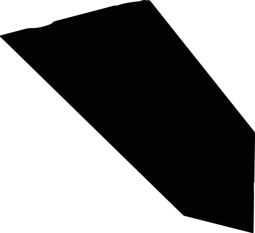Gjorche Petrov North Macedonia silhouette map vector