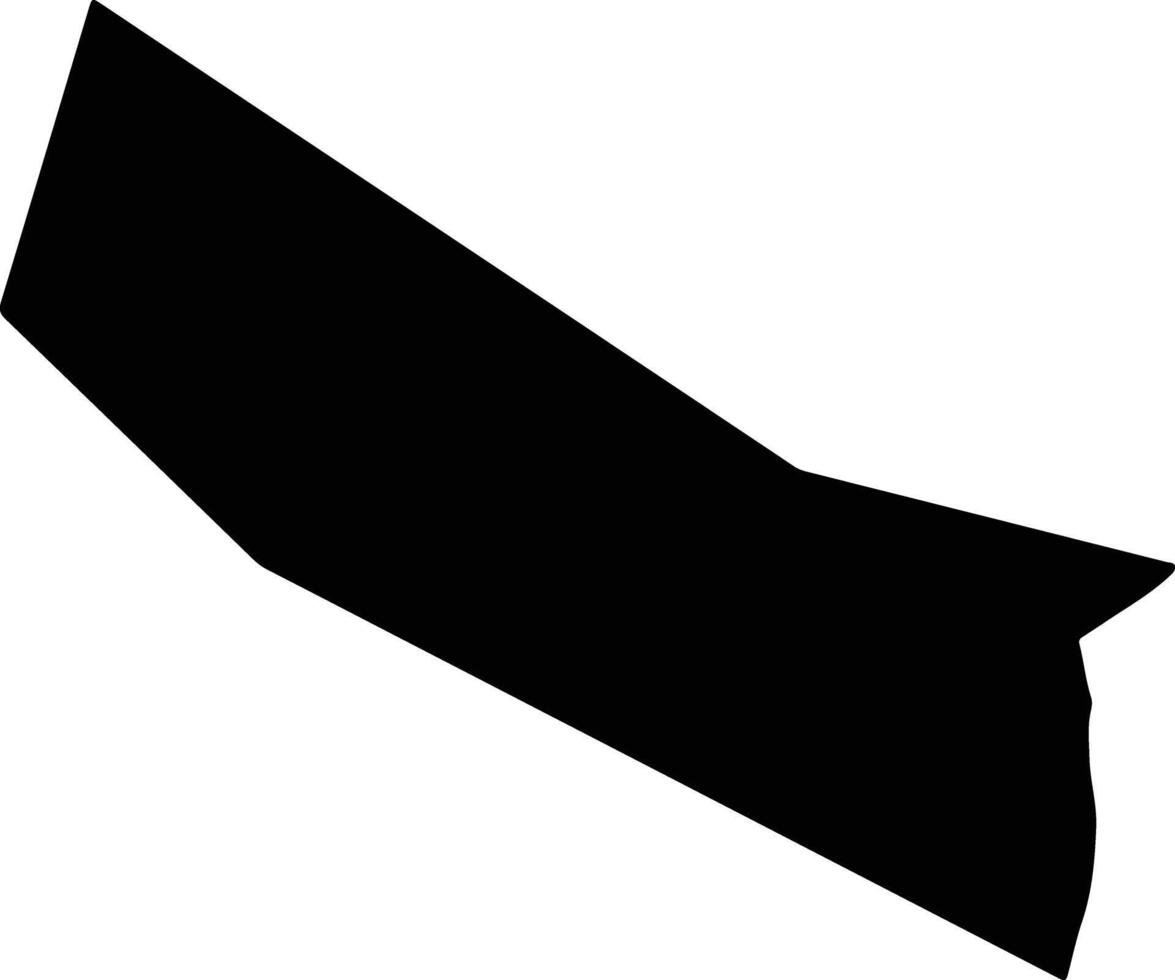 Goma Democratic Republic silhouette map vector