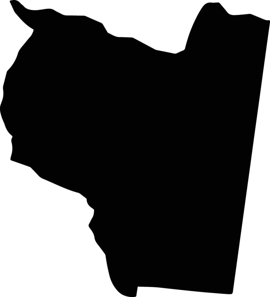 Goodwill Jamaica silhouette map vector