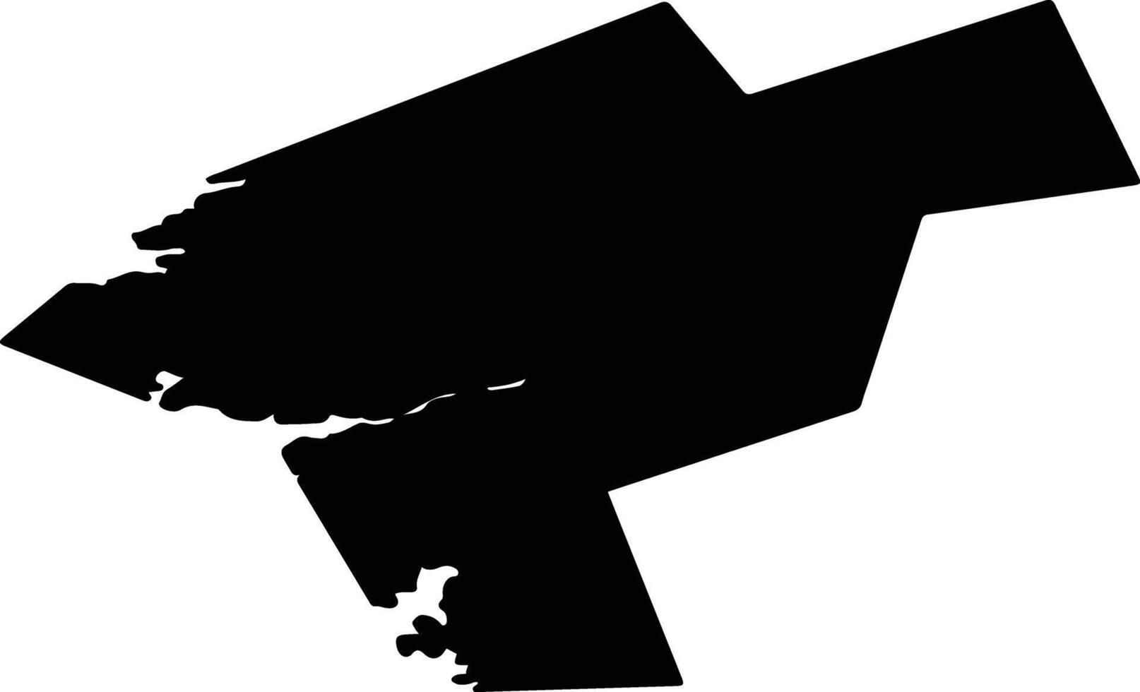 Gothenburg Sweden silhouette map vector