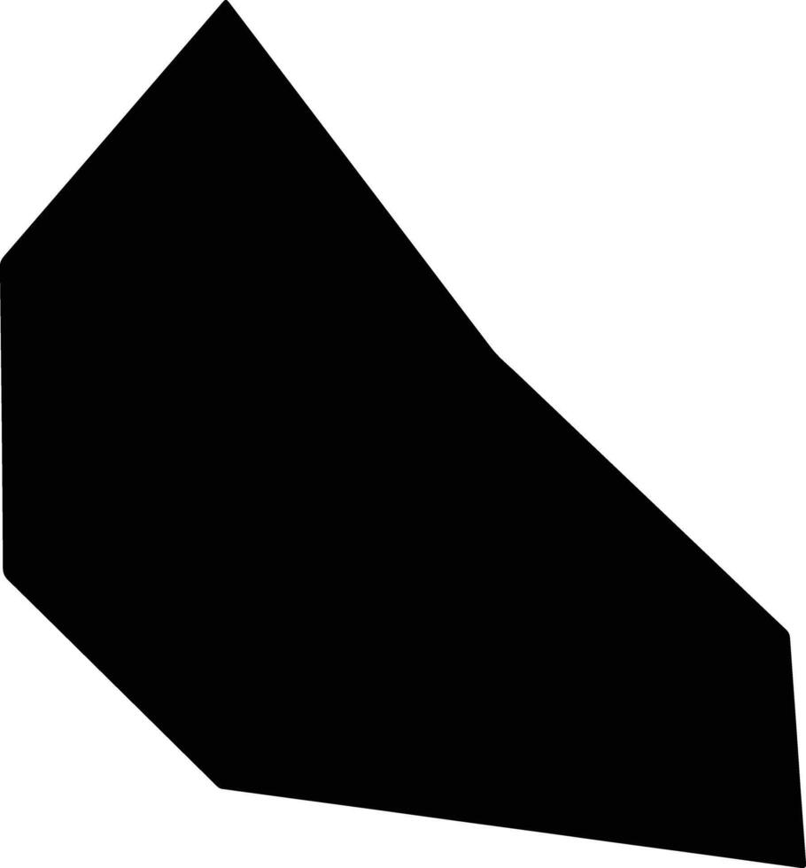 Goudo Japan silhouette map vector