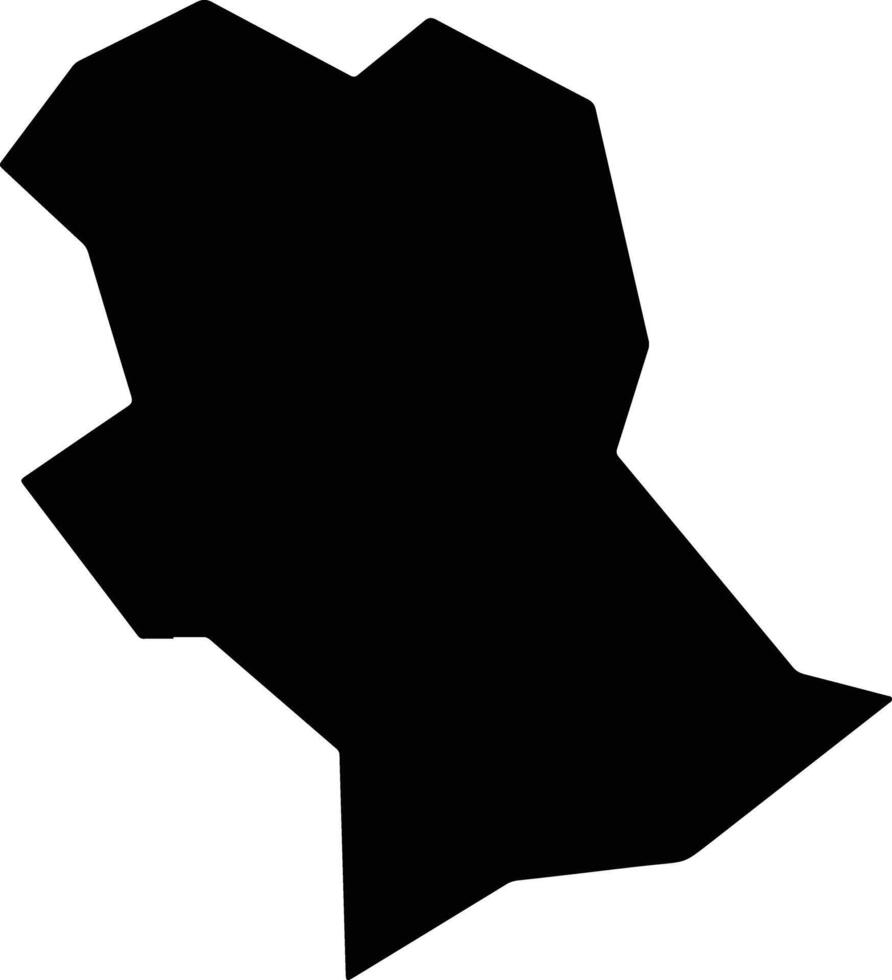 Gramado Brazil silhouette map vector