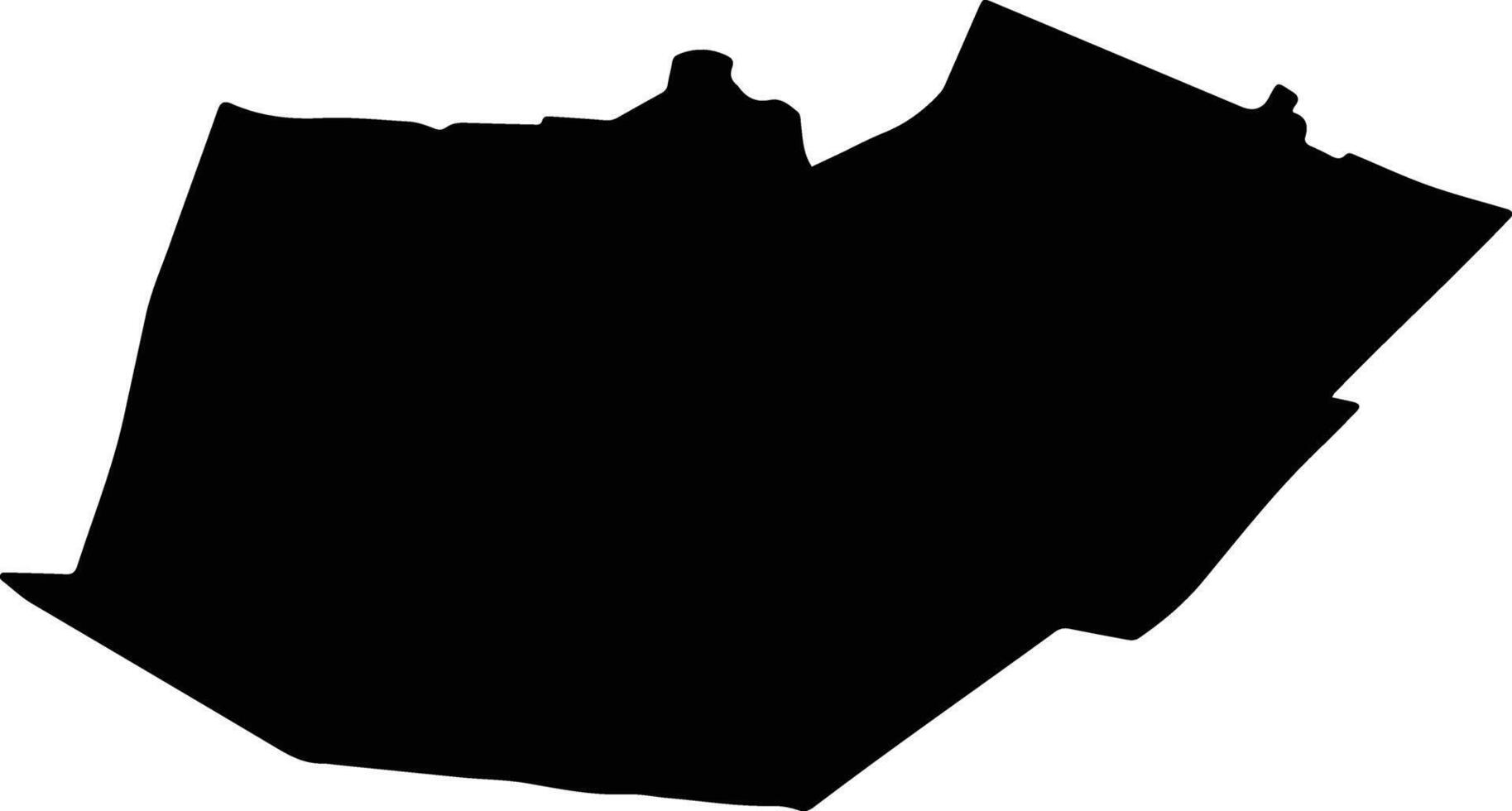 GRATIA Romania silhouette map vector