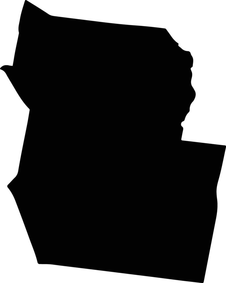 Greater Dandenong Australia silhouette map vector