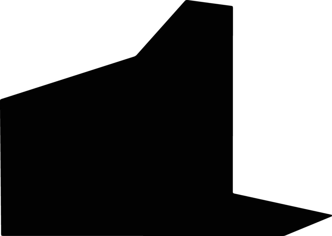 Gregg United States silhouette map vector