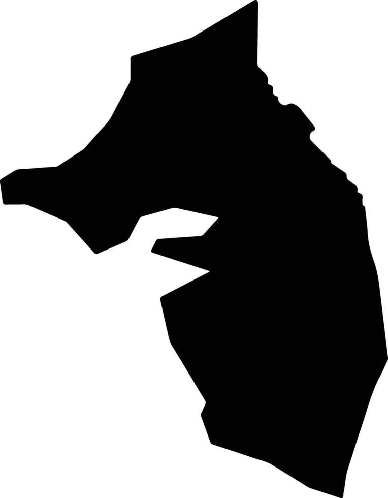 GREYSTONES LEA 6 Ireland silhouette map vector