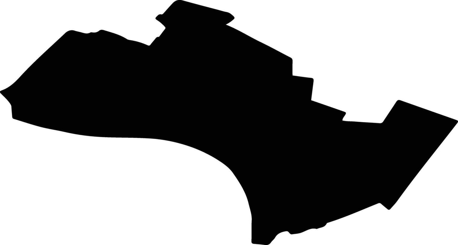 GRUIA Romania silhouette map vector