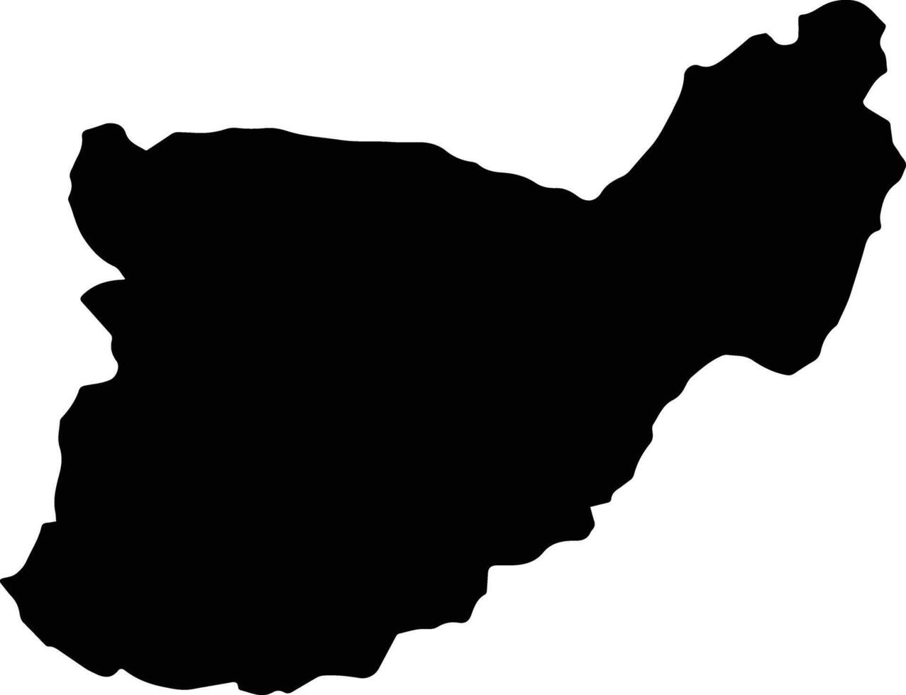 Guangfu Taiwan silhouette map vector