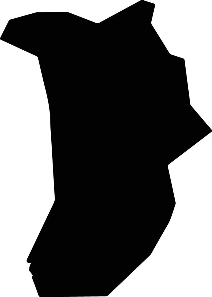 Guapimirim Brazil silhouette map vector