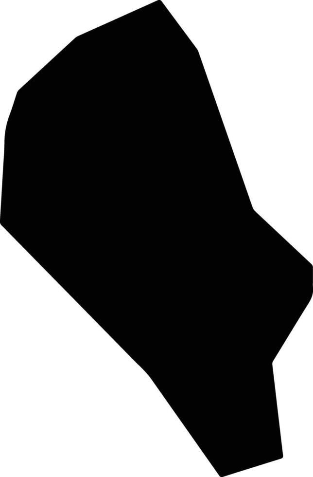 Guatajiagua El Salvador silhouette map vector