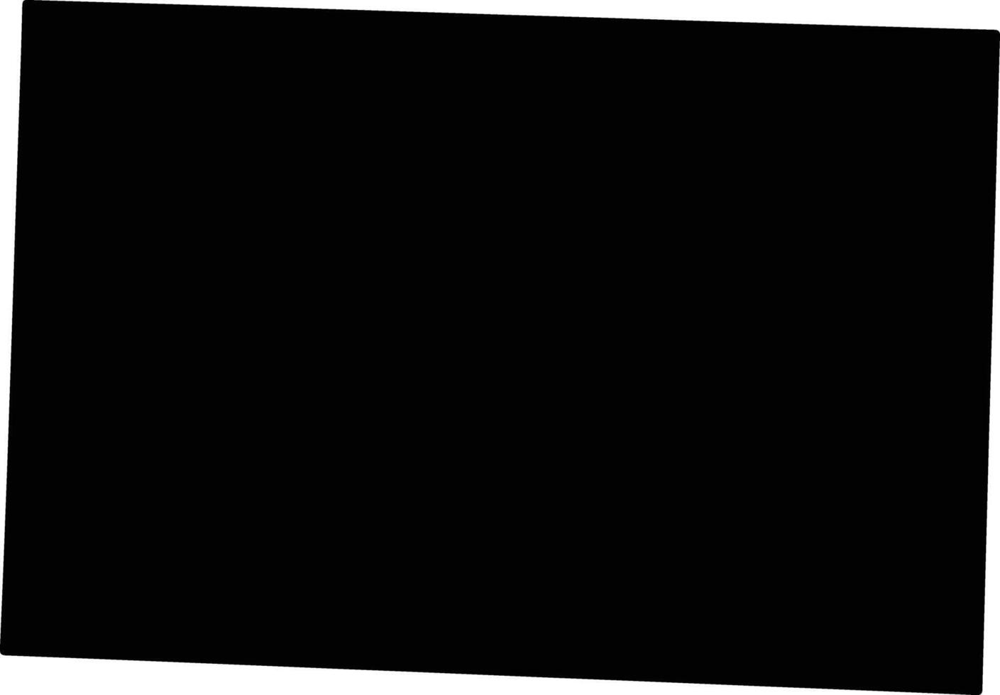 Guilford United States silhouette map vector
