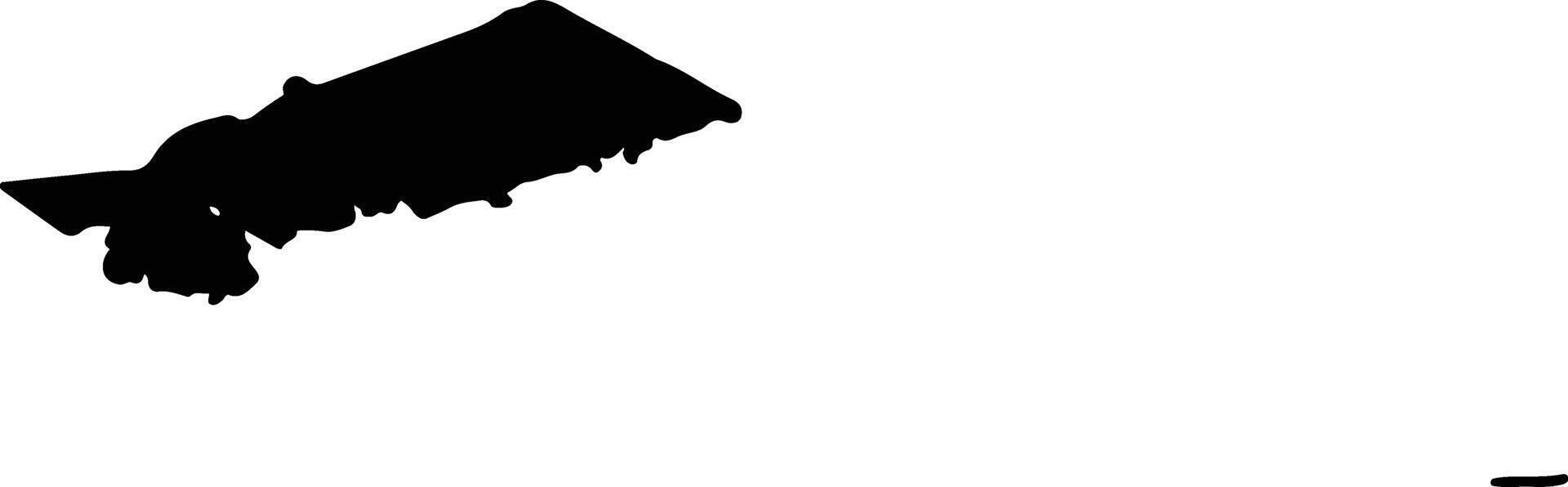 Halifax Canada silhouette map vector