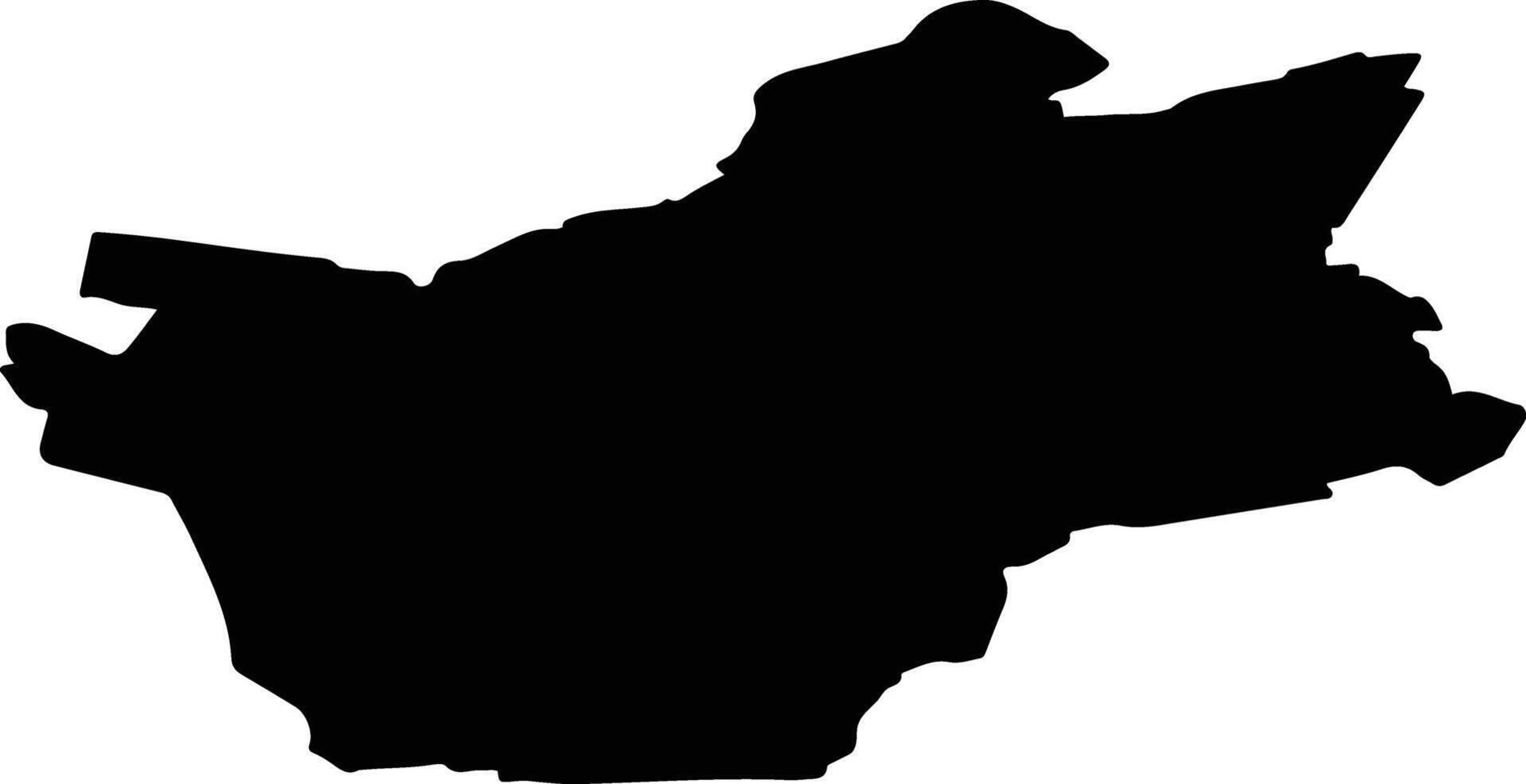 Halinga vald Estonia silhouette map vector