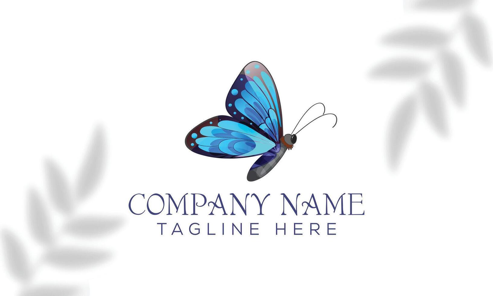 Butterfly Logo Design for Luxury Brands vector