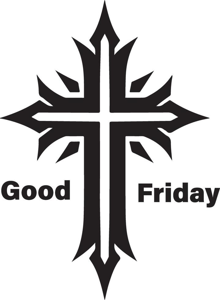 good friday cross clip art vector