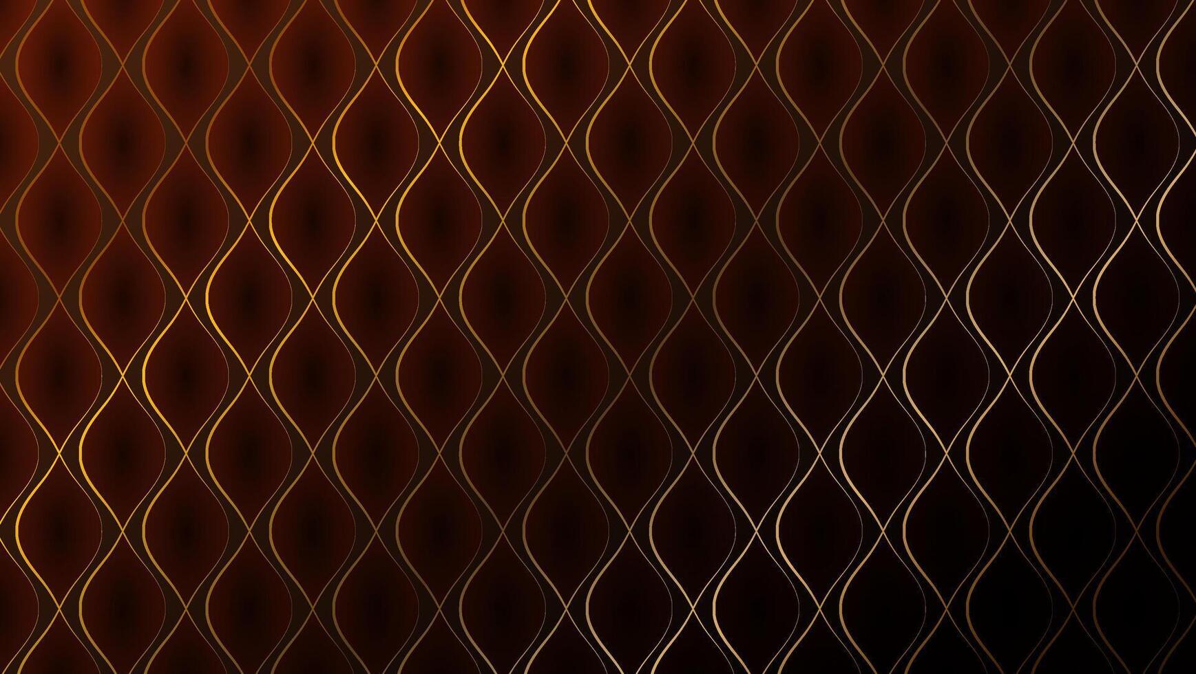 Elegant Golden Wave Pattern Background vector
