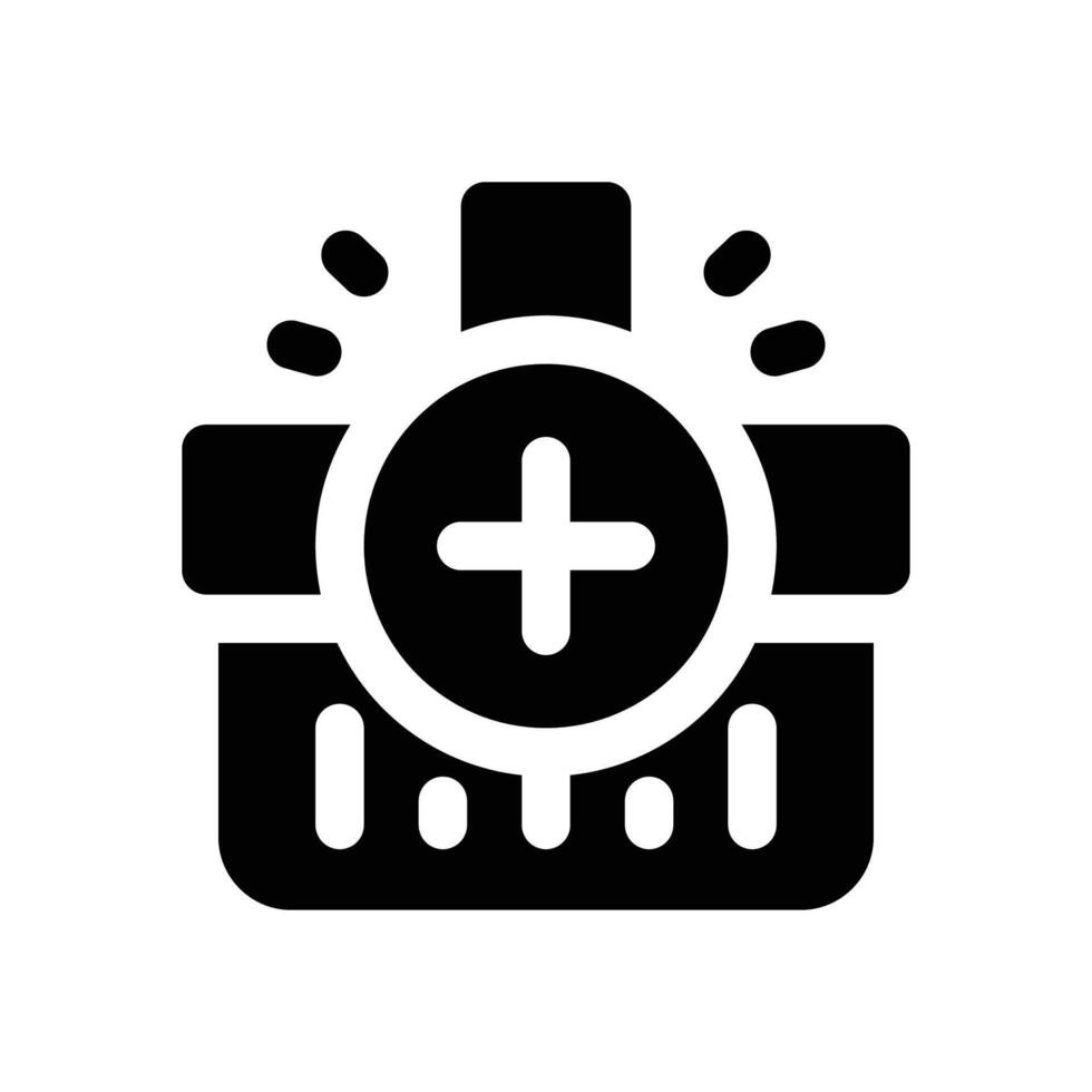 add to basket glyph icon. Strong and solid icon for websites, mobile interfaces, presentations, and visual branding. High quality and easy to edit. vector