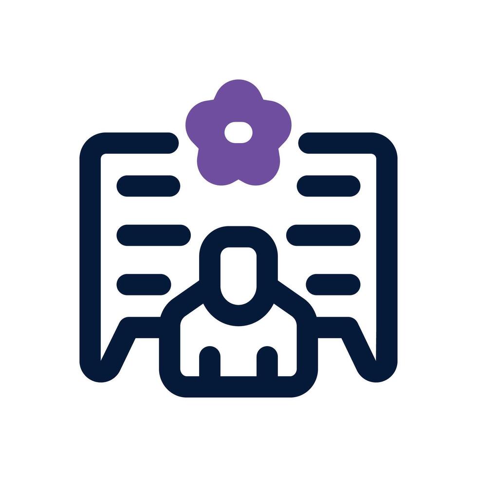 rating duotone icon. Sleek and modern icon for websites, mobile apps, marketing materials, and corporate design. Fully scalable and ready to use. vector
