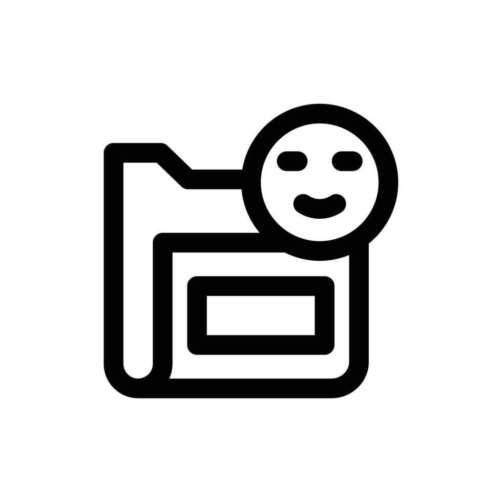 feedback document line icon. Clean and minimalist icon for websites, mobile apps, presentations, and logos. Fully scalable and customizable for any project. vector